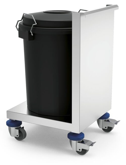 Puerta inox rodante para contenedores Fricosmos 460x500x780 mm