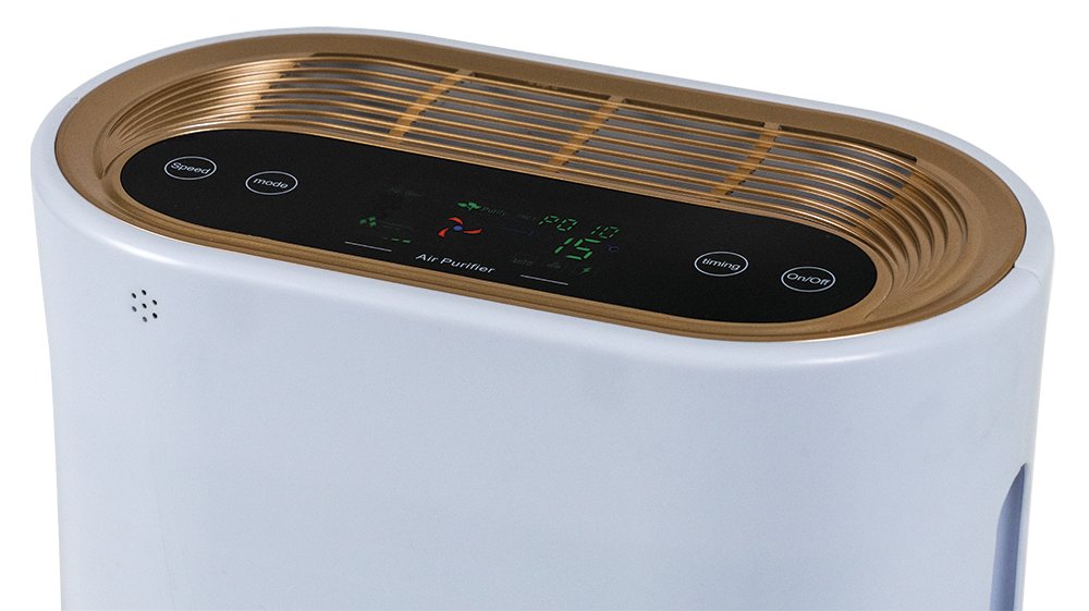 Purificador de aire con filtro HEPA y lámpara UV hasta 60 m² Fricosmos