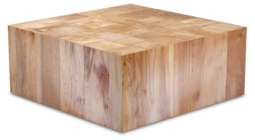 Repuesto de maza de madera de abedul Fricosmos 400x400x250 mm