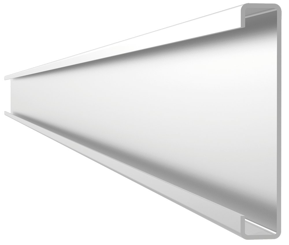Rodapié zócalo inox Fricosmos 2000x14x79 mm
