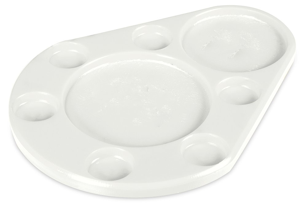 Salsera de diseño estilo elipse 6 salsas Fricosmos