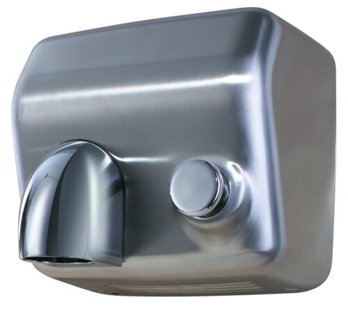 Secamanos inox con pulsador y tobera Fricosmos