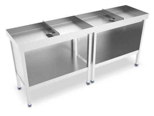Separador de plástico transparente para mesa de marisco Fricosmos