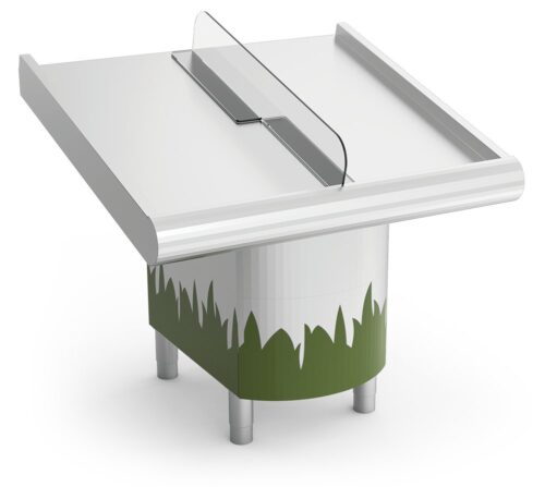 Separador para mostrador de frutería y pescadería Fricosmos