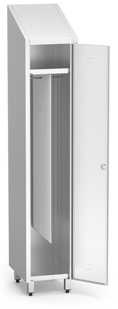 Separador vertical de PVC para taquilla de puerta grande Fricosmos