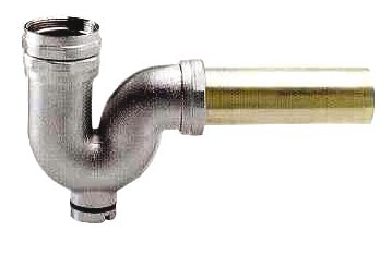 Sifón de latón cromado 1 1/2 Fricosmos