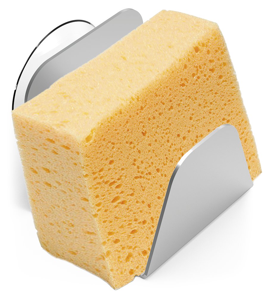 Soporte de esponjas para fregadero en acero inoxidable Fricosmos