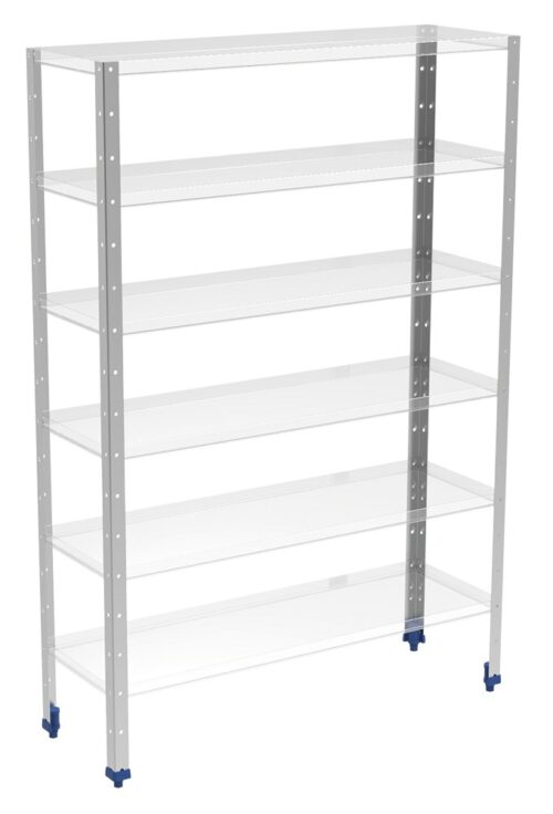 Soporte inox vertical para estantería modular Fricosmos 850 mm
