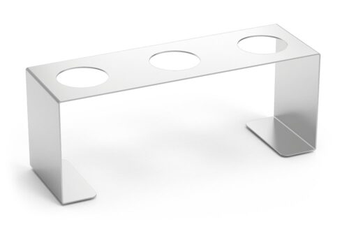 Soporte para conos de helado de acero inoxidable profesional Fricosmos 220x70x87 mm