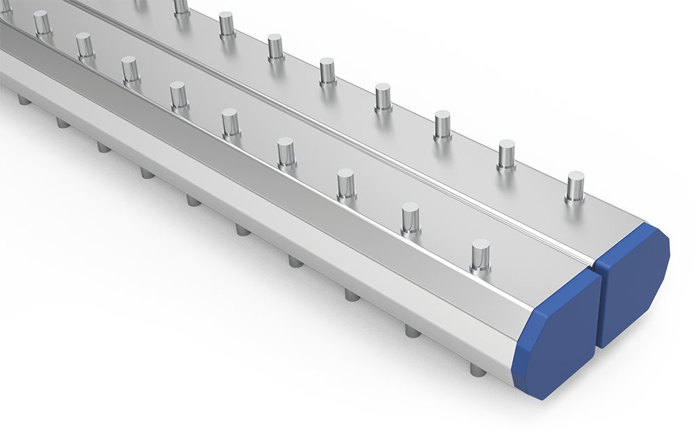 Soporte vertical para estantería inox Imagine Fricosmos 1700 mm