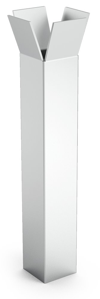 Sujeción de hierro galvanizado para tirante de varilla roscada Fricosmos øM14x40x100 mm