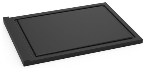 Superficie de trabajo reversible en fibra negra Fricosmos 500x400x20 mm
