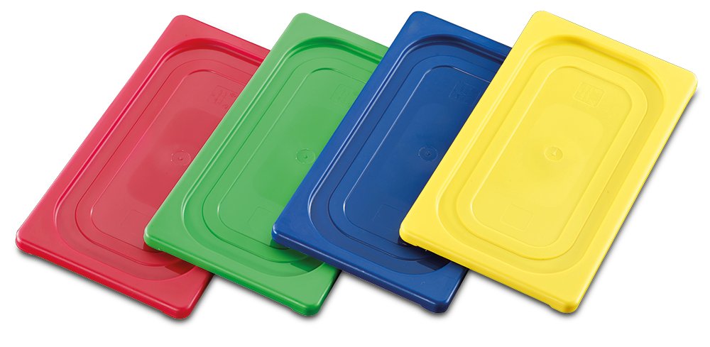 Tapa de polipropileno GN de colores Fricosmos 530x325 mm