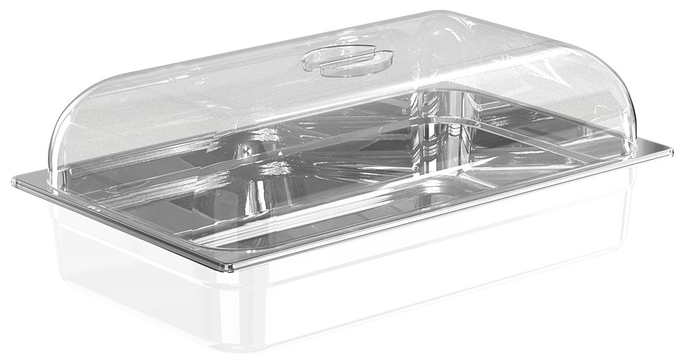 Tapa estilo campana para cubeta GN Fricosmos 326x266x39 mm