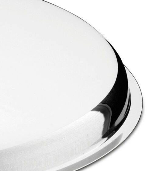 Tapa inox para aro de tolva de desbarasado Fricosmos ø240x26 mm