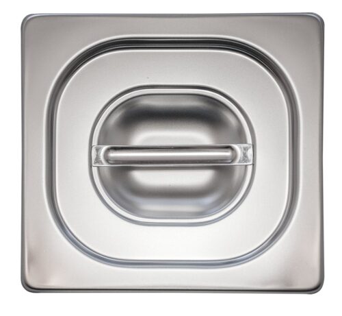 Tapa inox para cubeta Gastronorm 1/6 Fricosmos 176x162 mm