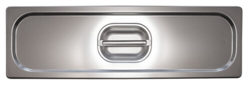 Tapa inox para cubeta Gastronorm 2/4 Fricosmos 530x162 mm