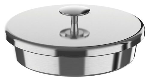 Tapa inoxidable para cubeta de heladería Fricosmos ø225x55 mm