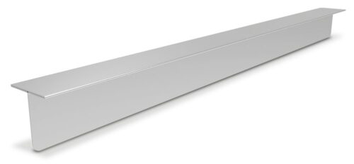 Tapajuntas inox de unión para mesas y fregaderos Fricosmos 475x35x39 mm