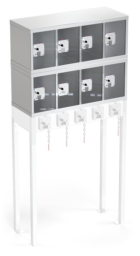 Taquilla consigna de acero inox Fricosmos