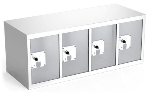 Taquilla consigna de acero inox Fricosmos