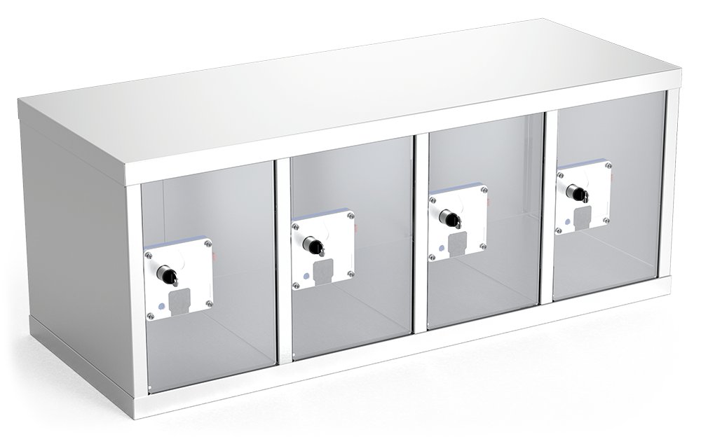 Taquilla consigna de acero inox Fricosmos
