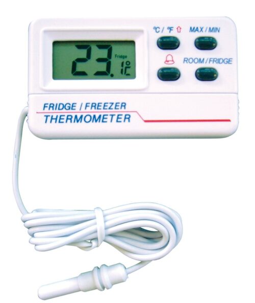 Termómetro digital con sonda para frigorífico y congelador Fricosmos