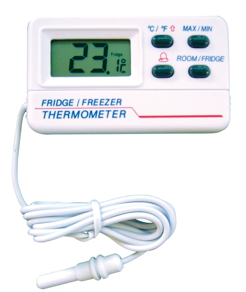 Termómetro digital con sonda para frigorífico y congelador Fricosmos