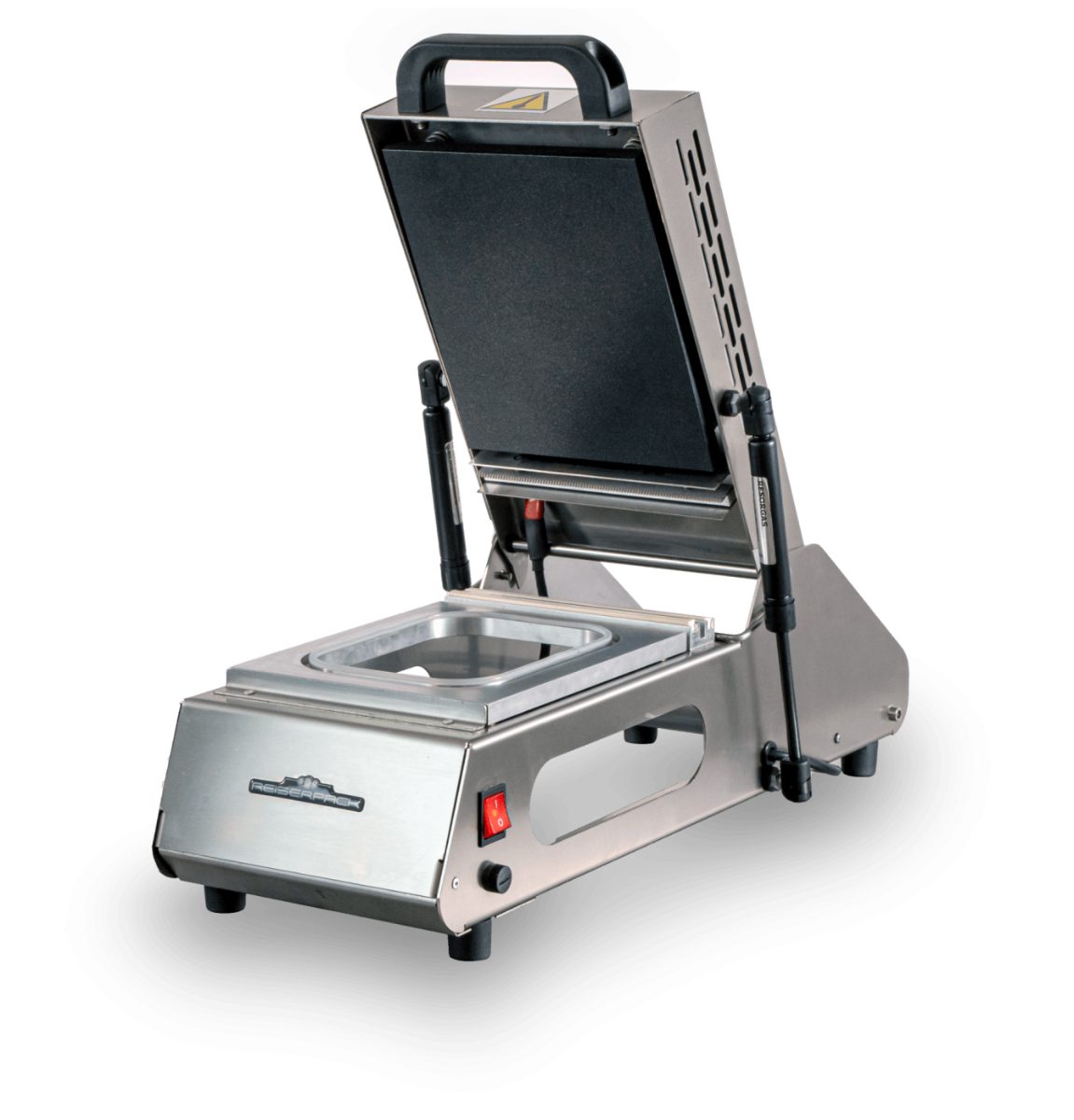 RP-RA150 benchtop manual tray sealer, front view