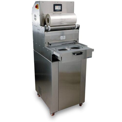 RP-RC430V Reiserpack semi-automatic tray sealer with vacuum and gas
