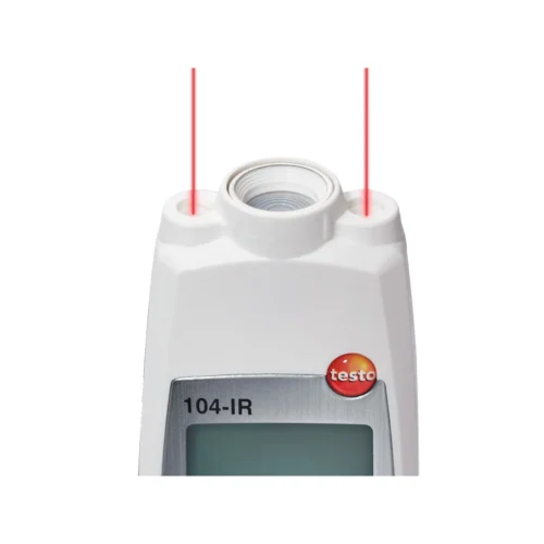 Medición por infrarrojos con testo 104-IR · Infrared measurement with testo 104-IR