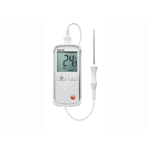 Termómetro estanco para alimentos testo 108 · testo 108 waterproof food thermometer