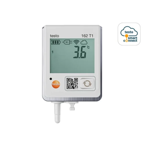 Data logger WiFi con pantalla testo 162 · testo 162 WiFi data logger with display