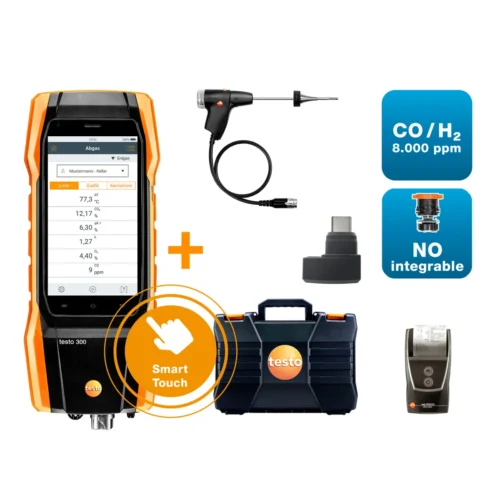 Set testo 300 Longlife NEXT LEVEL con impresora · testo 300 Longlife NEXT LEVEL set with printer