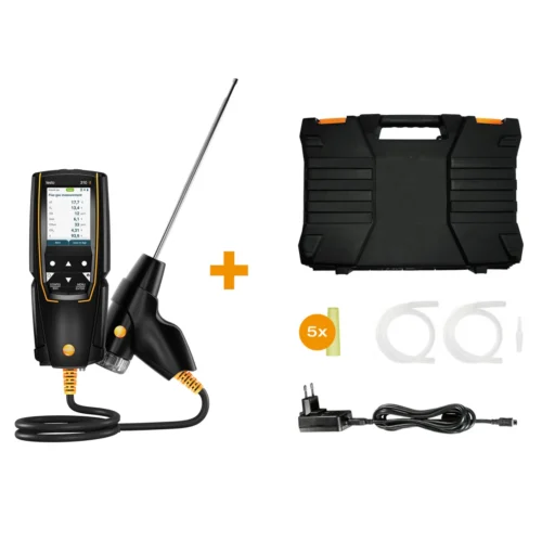 Set testo 310 II EN con sonda y maleta · testo 310 II EN kit with probe and case