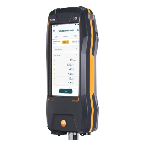 Analizador de combustión testo 330 · testo 330 flue gas analyser