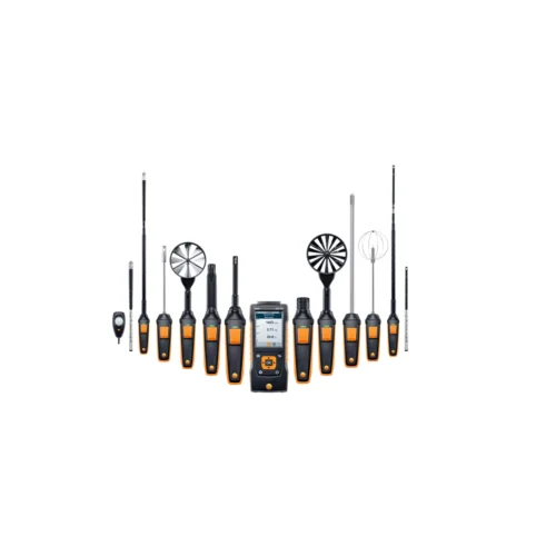 Gama de sondas del testo 440 · testo 440 probe range