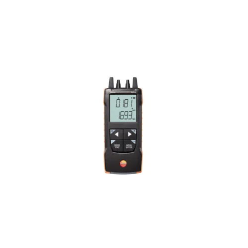 Manómetro de presión diferencial testo 512 con App · testo 512 differential pressure meter with app