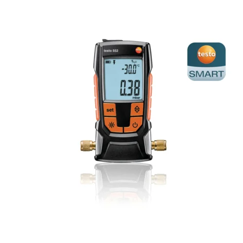 Vacuómetro digital testo 552 con Bluetooth · testo 552 digital vacuum gauge with Bluetooth
