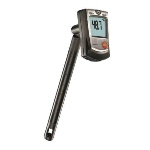 Mini termohigrómetro testo 605-H1 · testo 605-H1 mini thermohygrometer