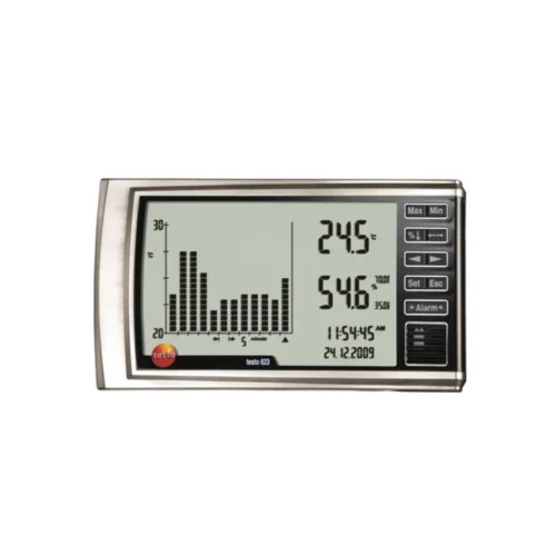 testo 623 montado en pared · testo 623 wall mounted
