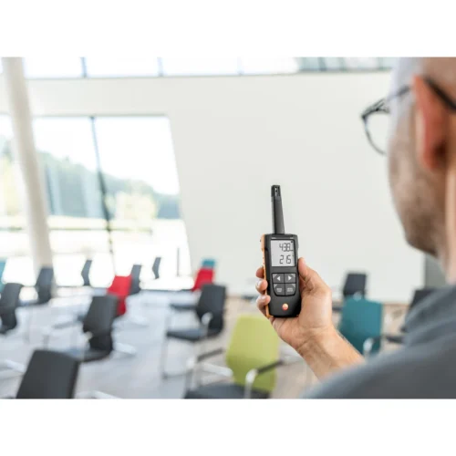 Medición de clima interior con testo 625 · Indoor climate measurement with testo 625