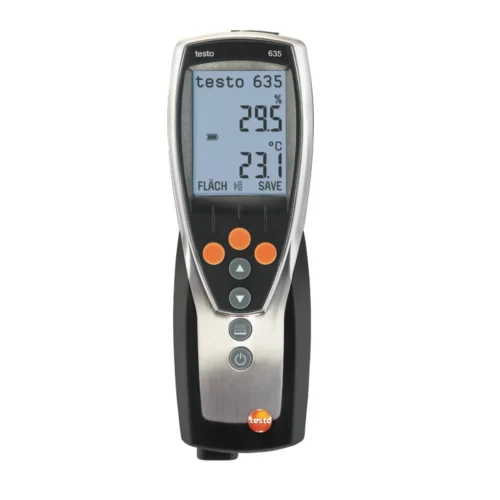 Termohigrómetro profesional testo 635 · testo 635 professional thermohygrometer