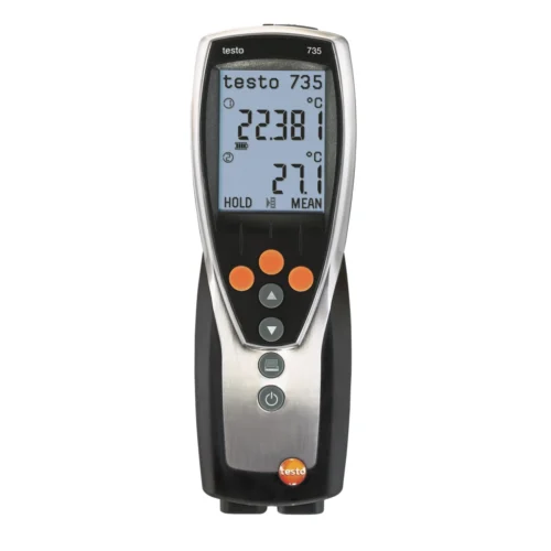 testo 735-2 con memoria y software para PC · testo 735-2 with memory and PC software