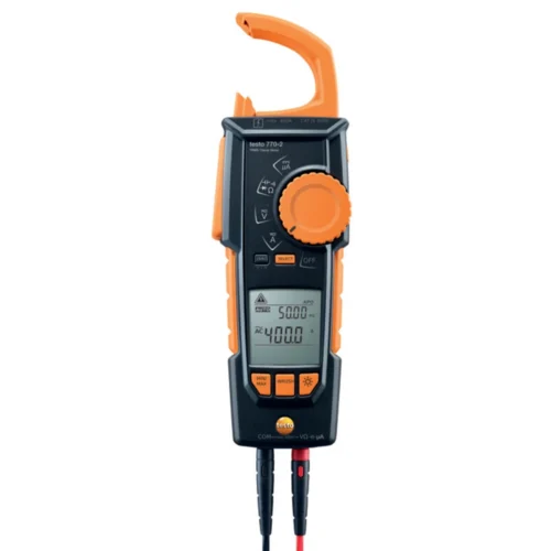 Pinza amperimétrica testo 770-2 TRMS · testo 770-2 TRMS clamp meter