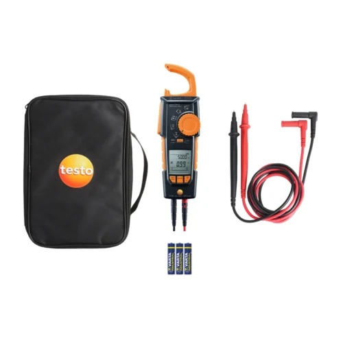 Pinza vatimétrica testo 770-3 con Bluetooth · testo 770-3 clamp meter with Bluetooth