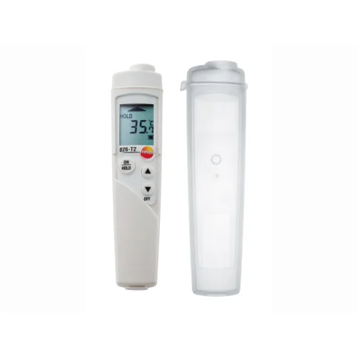 testo 826 con funda TopSafe · testo 826 with TopSafe case