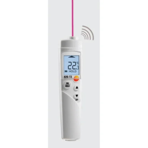 Termómetro por infrarrojos para alimentos testo 826 · testo 826 food infrared thermometer