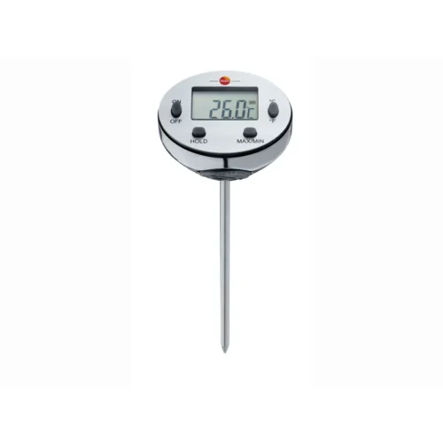 Mini termómetro de inmersión estanco testo · testo waterproof mini immersion thermometer