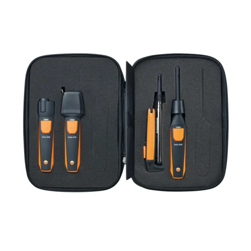 Set testo Smart Probes VAC para climatización en maletín · testo Smart Probes HVAC kit in case